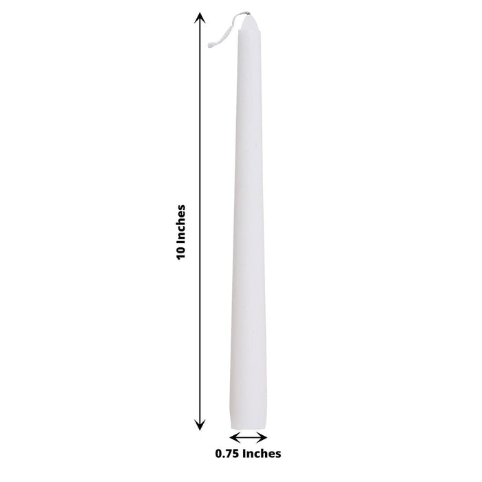 10" Taper Candle (12 Pack)