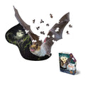 madd capp bat-shaped 300-piece jigsaw puzzle I AM BAT