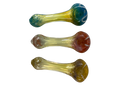 4 1/2 Inch Colorful + Fumed Hand Pipe (2ct)