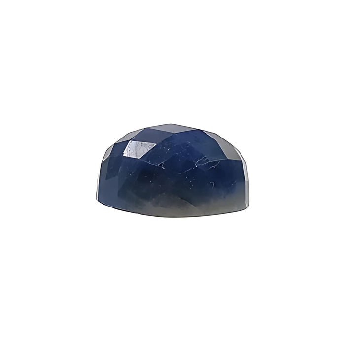 43.55cts Blue Sapphire Checker Cut Natural Untreated Oval Shape 1pc