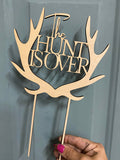 Wood Cake Topper