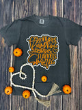 {BONFIRES PUMPKINS HAYRIDES FLANNELS SMORES} Pepper Crew Neck Tee