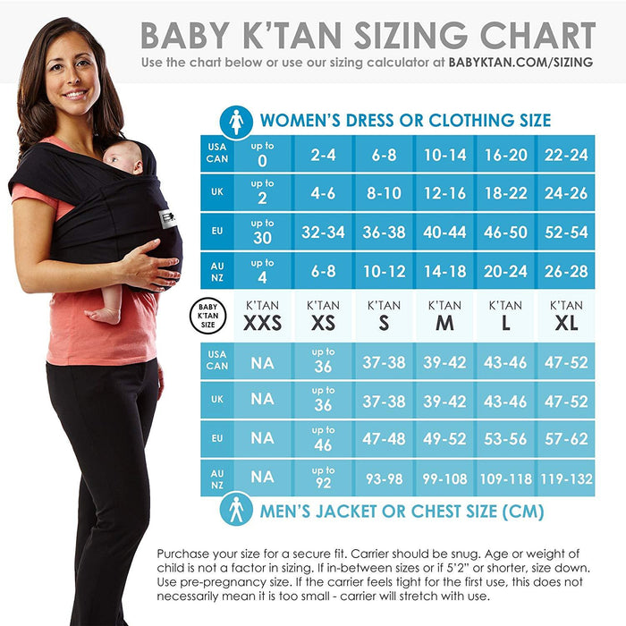 Baby K'tan Carrier Breeze | Black