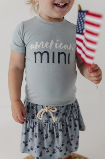 Baby Sprouts Girl's Short Sleeve Tee | American Mini