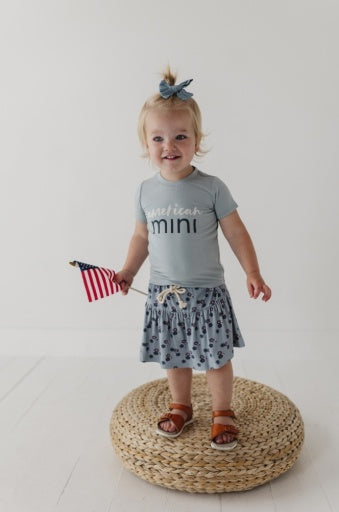 Baby Sprouts Girl's Short Sleeve Tee | American Mini