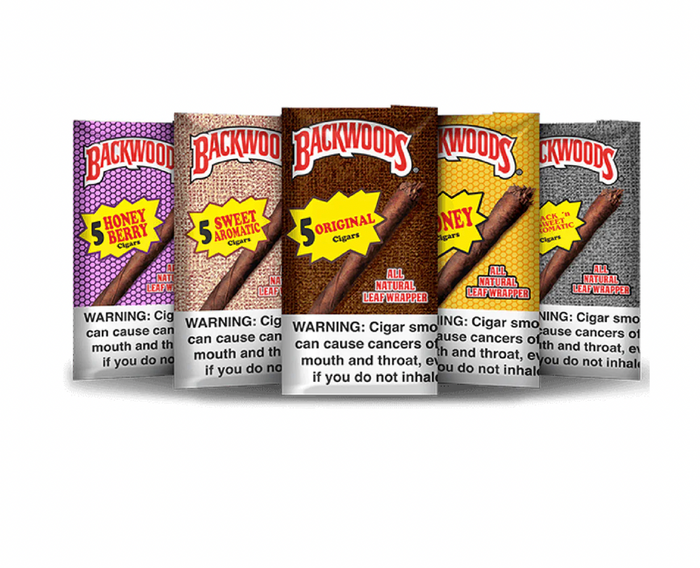 Backwoods - All Natural Leaf Wrapper - 5ct 8pk - Tobacco Products