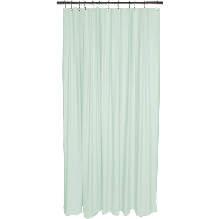 Bath Bliss Heavy Grommet Mint Shower Liner