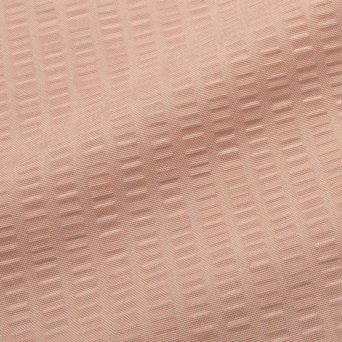 Bath Bliss Microfiber Soft Touch Dash Design Shower Curtain Liner in Blush