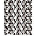 Bath Bliss Shower Curtain Honey Comb Design