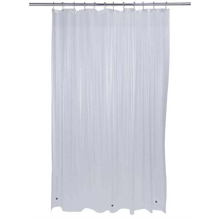 Bath Bliss Shower Liner, Heavy Grommet, Clear (5240-48)