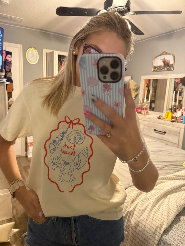 Beach Please Tee