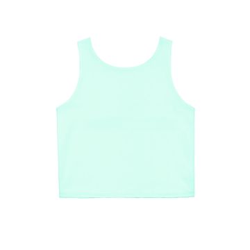 Belle Cher Teal Razorback Top