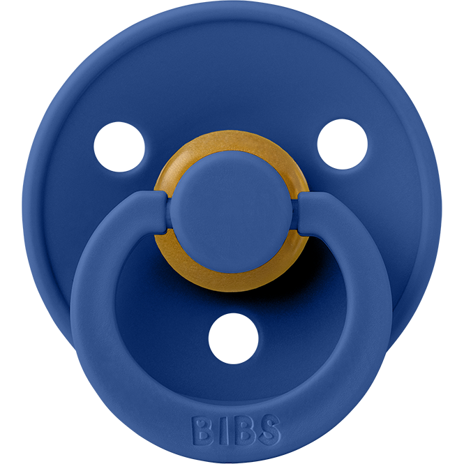 BIBS Colour Natural Rubber Latex Pacifier | Size 2 (6-18 Months)