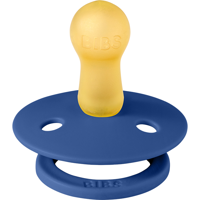 BIBS Colour Natural Rubber Latex Pacifier | Size 2 (6-18 Months)