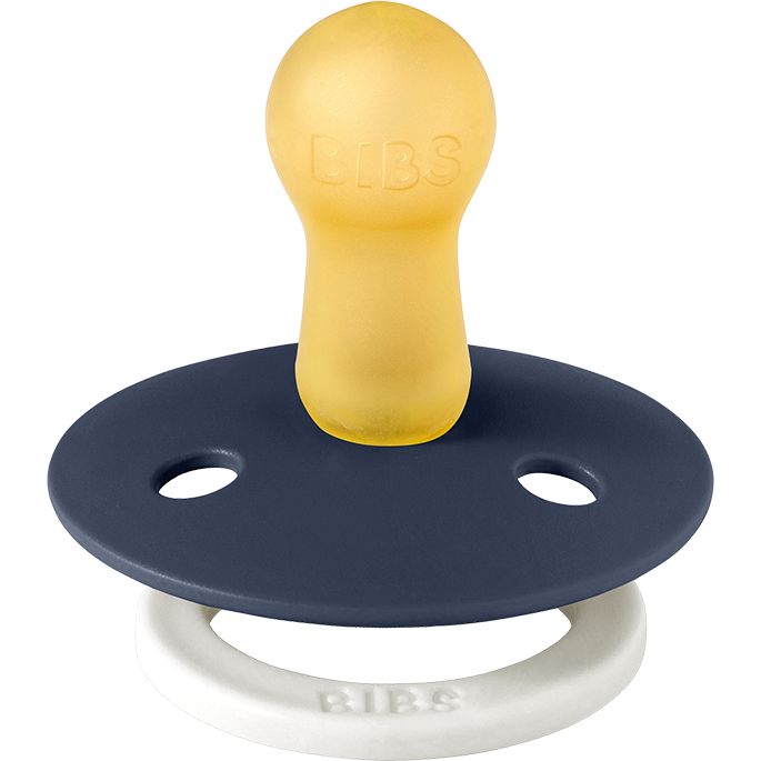 BIBS Colour Natural Rubber Latex Pacifier | Size 3 (18+ Months)