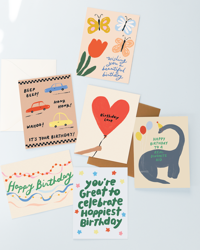 Birthday Love Balloon Card