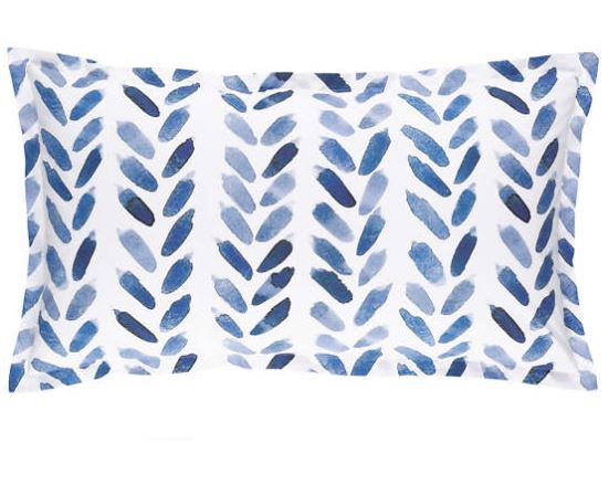 Blue Brush Sham