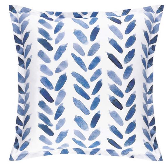 Blue Brush Sham