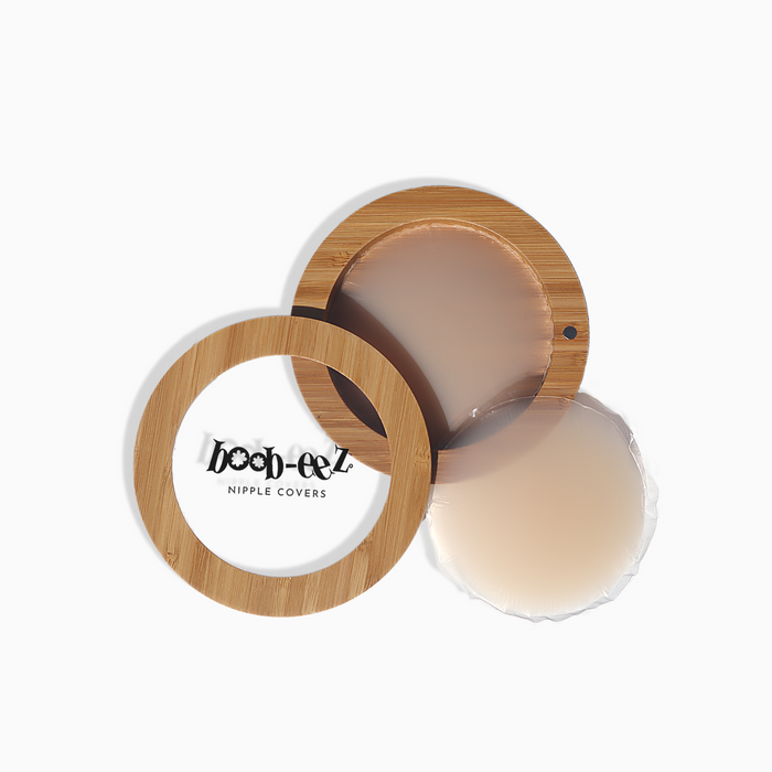 Boob-eez LUXE COMBO - Bamboo Compact + "Headlight" Hiders
