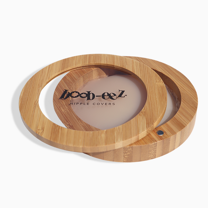 Boob-eez LUXE COMBO - Bamboo Compact + "Headlight" Hiders