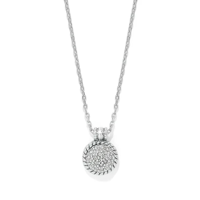 Brighton Illumina Celeste Dome Necklace -Silver