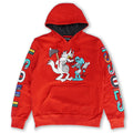 (B&T) MAKOBI HOODIE -  M5272 - RED