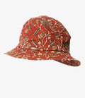 Bucket Hat - Red - Batik Printed