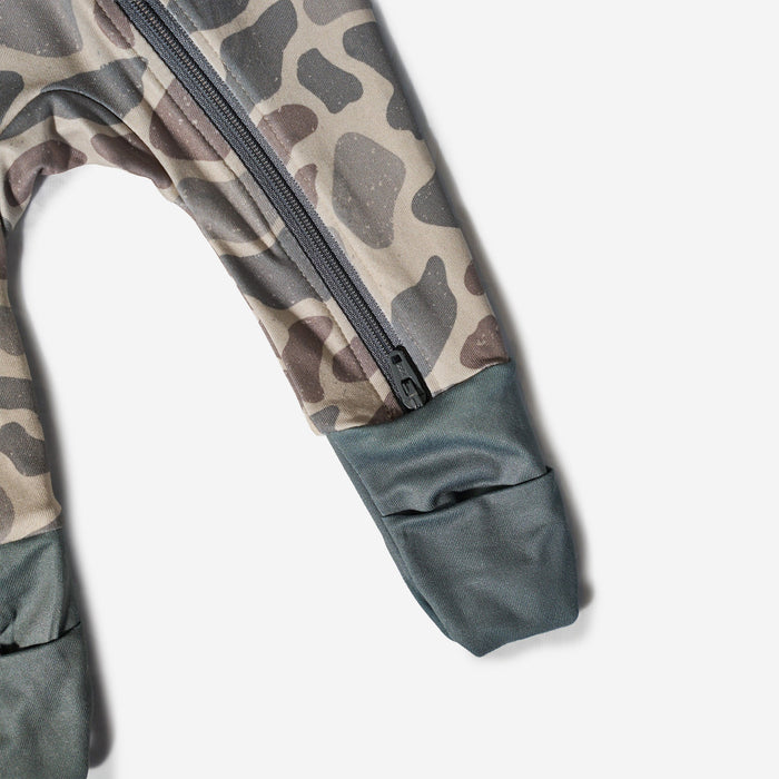 Burlebo Baby Zip Up | Classic Deer Camo