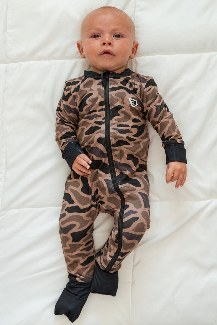 Burlebo Baby Zip Up | Gauge Camo