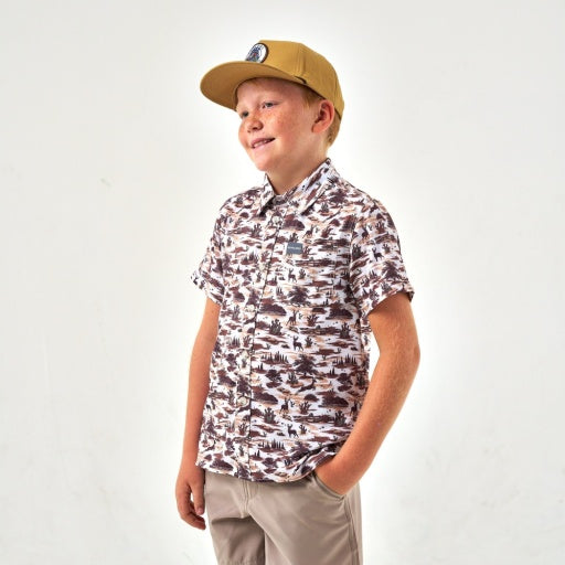 Burlebo Brush Country Performance Button Up