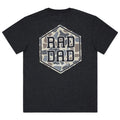 Burlebo Short Sleeve Tee | Rad Dad | Heather Black