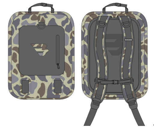 Burlebo Waterproof Backpack | Classic Deer Camo