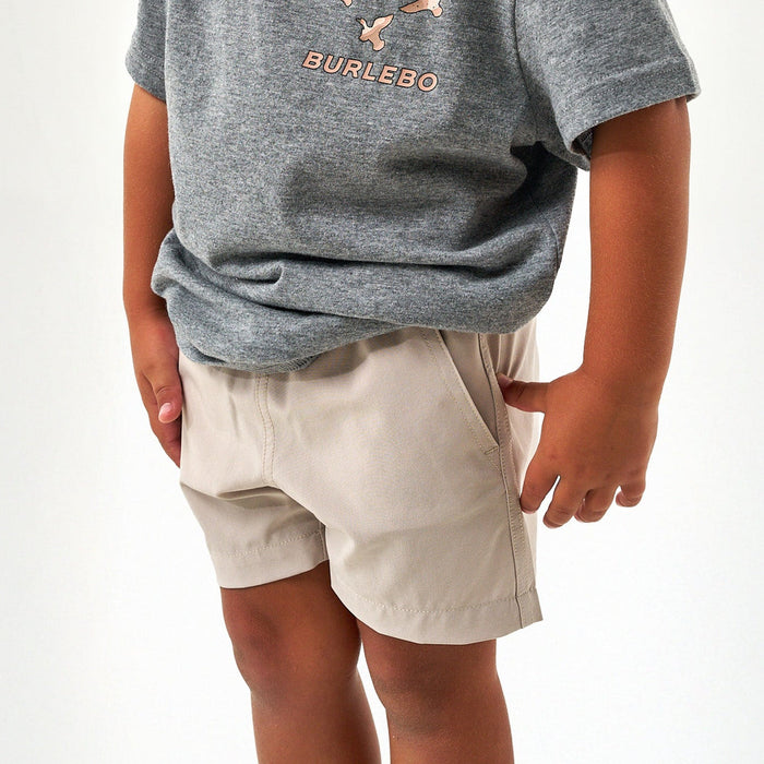 Burlebo Youth Everyday Short | Light Khaki | Into The Wild Pkt