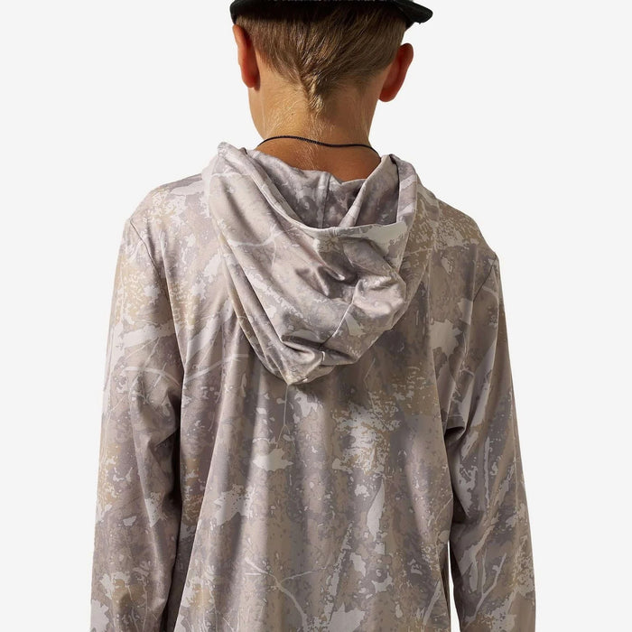 Burlebo Youth Performance Hoodie | Drifter Camo