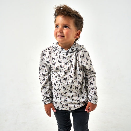 Burlebo Youth Performance Hoodie | Ducks And Dogs
