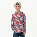 Burlebo Youth Performance Hoodie | Texas Flags