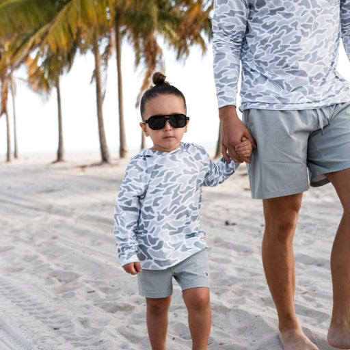 Burlebo Youth | Performance Hoodie | White Camo