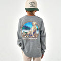 Burlebo Youth Tee | Field Companion Dark Heather Grey