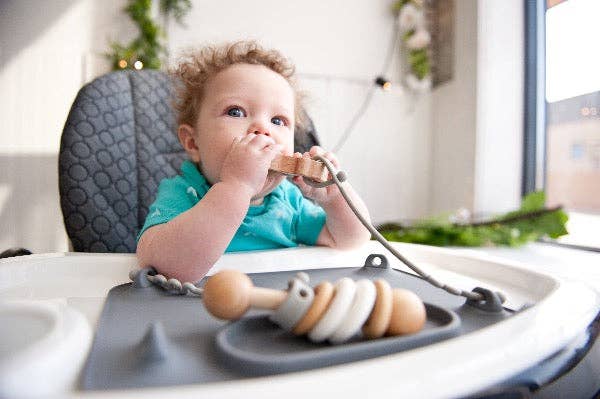 Busy Baby Silicone Placemat - 4 tether version