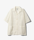Cabana Shirt - White - Cutwork Embroidery