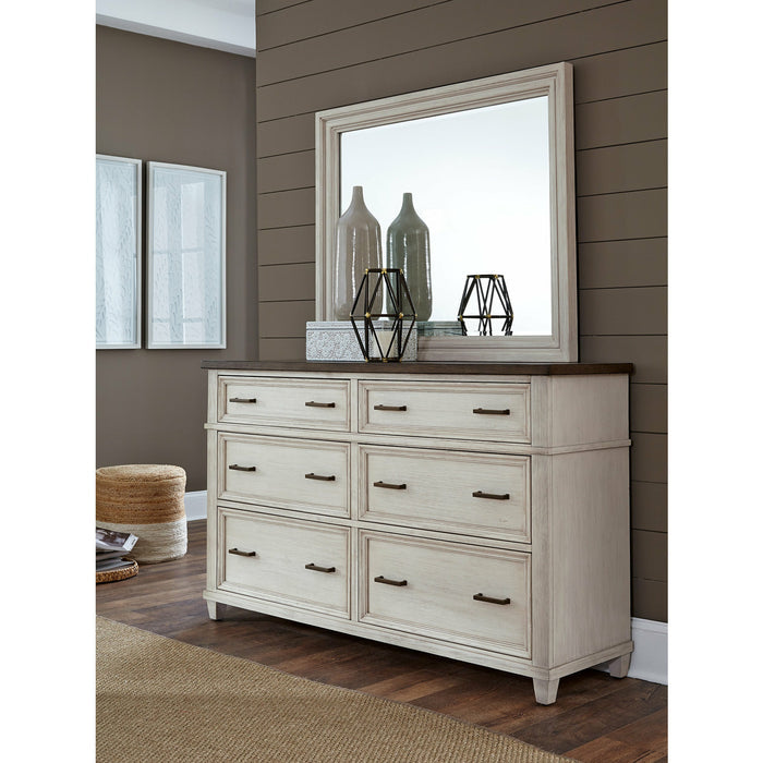 Caraway Landscape Mirror - Chapin Furniture