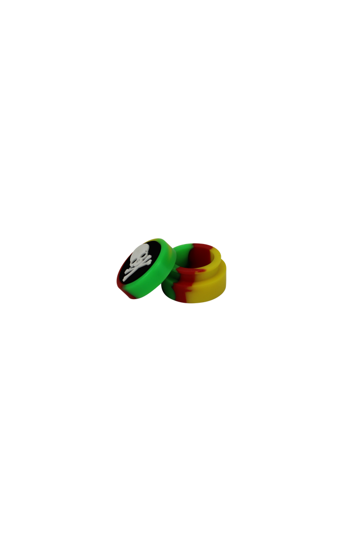 Cartoon Character Silicone Containers (Rasta) - 10 Pack assorted