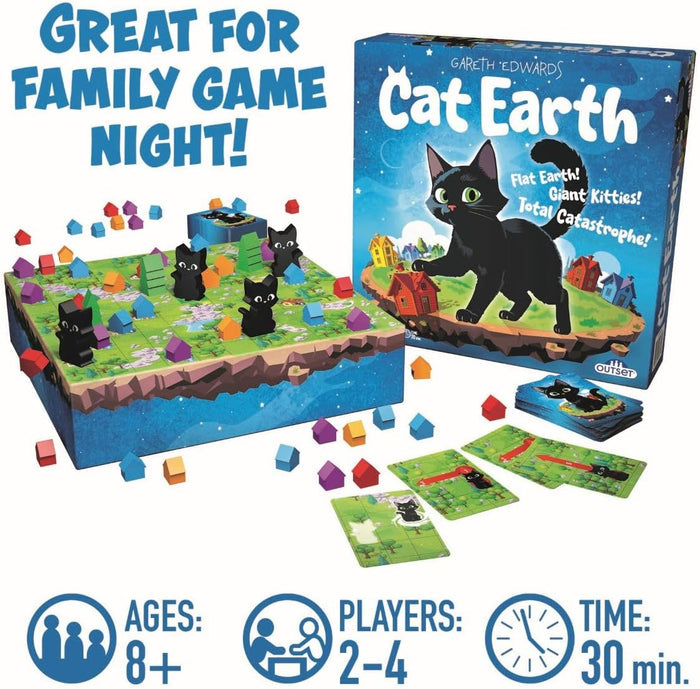 Cat Earth - Light Strategy Family Board Game | Outset Media
