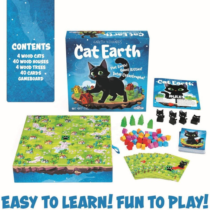 Cat Earth - Light Strategy Family Board Game | Outset Media