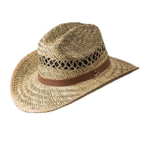 Cattleman Hat Rush Straw
