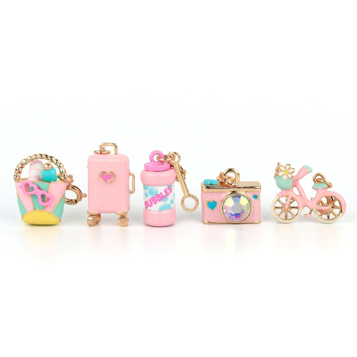 CHARM IT! Gold Beach Bag Charm
