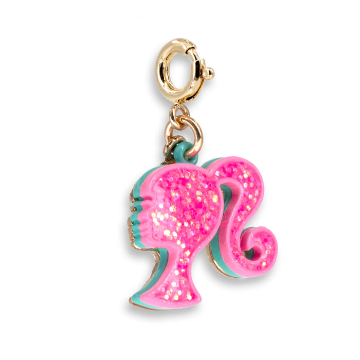 CHARM IT!! Gold Glitter Barbie Charm