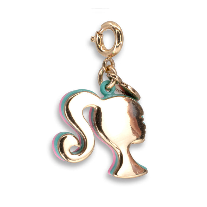 CHARM IT!! Gold Glitter Barbie Charm