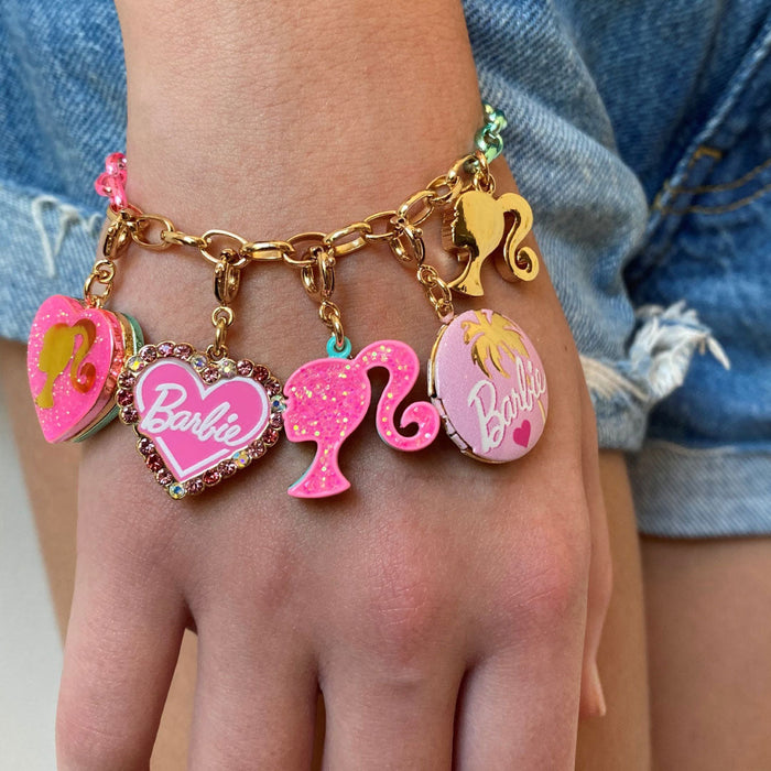 CHARM IT!! Gold Glitter Barbie Charm