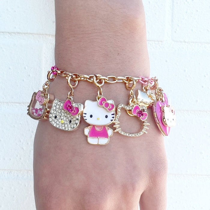 CHARM IT! Gold Hello Kitty Silhouette Charm